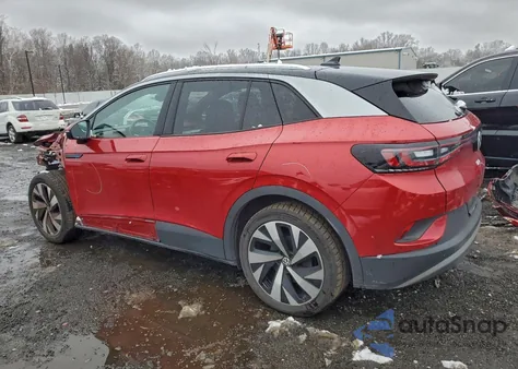 2022 Volkswagen Id.4 Pro S из США, поврежденный, VIN WVGKMPE29NP073054